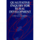 Qualitative Enquiry for Rural Development: A review