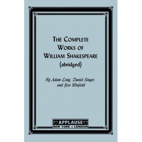 The Complete Works Of William Shakespeare