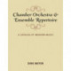 Chamber Orchestra and Ensemble Repertoire: A Catalog of Modern Music