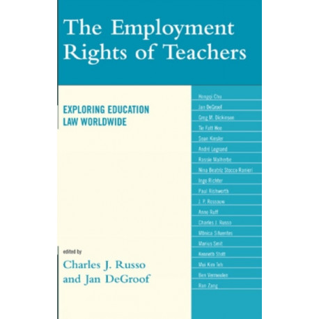 The Employment Rights of Teachers: Exploring Education Law Worldwide