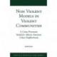 Non-Violent Models in Violent Communities: A Crime Prevention Model for African-American Urban Neighborhoods