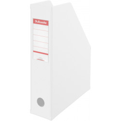 Tidskriftsamler - Hvid