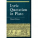 Lyric Quotation in Plato