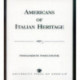 Americans of Italian Heritage