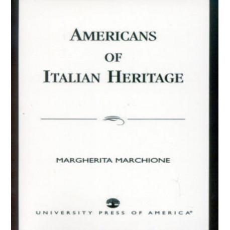 Americans of Italian Heritage