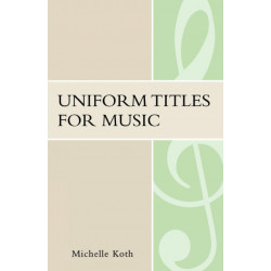 Uniform Titles for Music
