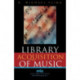Library Acquisition of Music