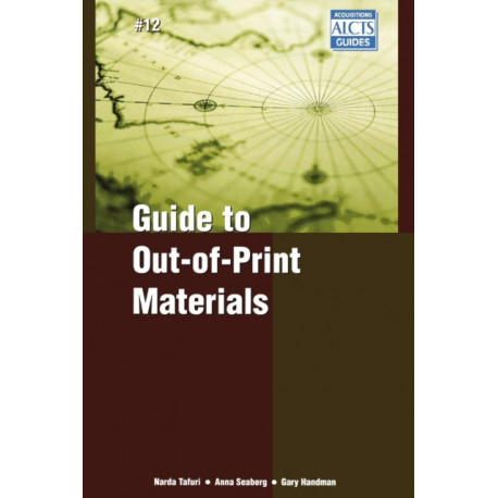 Guide to Out-of-Print Materials