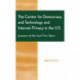 The Center for Democracy and Technology and Internet Privacy in the U.S.: Lessons of the First Five Years