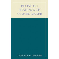 Phonetic Readings of Brahms Lieder