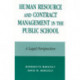 Human Resource and Contract Management in the Public School: A Legal Perspective