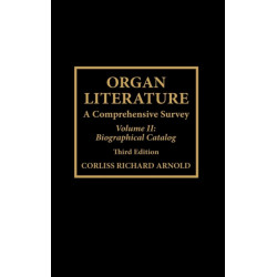 Organ Literature: Biographical Catalog