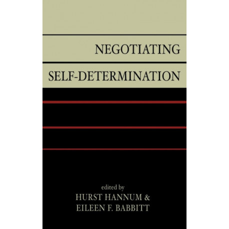 Negotiating Self-Determination