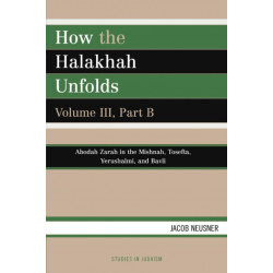 How the Halakhah Unfolds: How the Halakhah Unfolds, Volume III, Part B