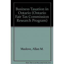 Business Taxation in Ontario