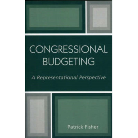 Congressional Budgeting: A Representational Perspective