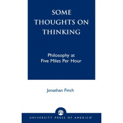 Some Thoughts on Thinking: Philosophy at Five Miles Per Hour