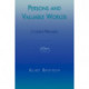 Persons and Valuable Worlds: A Global Philosophy