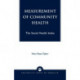 Measurement of Community Health: The Social Health Index