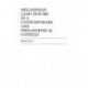 Melanesian Land Tenure in a Contemporary and Philosophical Context