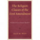 The Religion Clauses of the First Amendment: Guarantees of States' Rights?