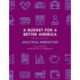 A Budget for America's Future: Analytical Perspectives, Budget of the U.S. Government, Fiscal Year 2021
