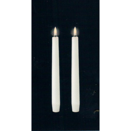 Kronelys (Nordic White - 2,3 x 23 CM)