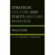 Strategic Culture and Italy's Military Behavior: Between Pacifism and Realpolitik