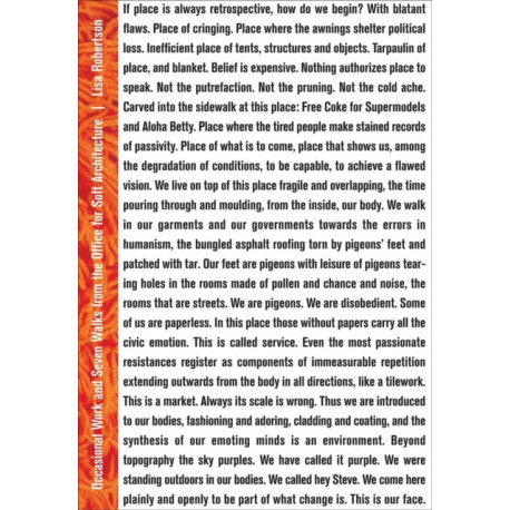 Occasional Work and Seven Walks from the Office for Soft Architecture: Third Edition