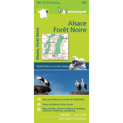 Black Forest, Alsace, Rhine Valley - Zoom Map 131: Map