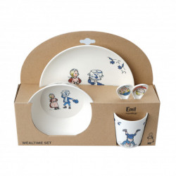 Emil fra Lønneberg 100% melamin spisesæt