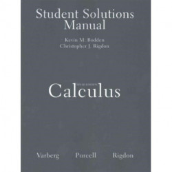 Student Solutions Manual for Calculus