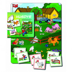 Husdyr – Vendespil og fortælleplade