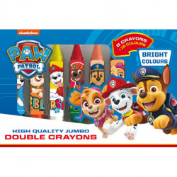 Dobbelte jumbo voksfarver med Paw Patrol