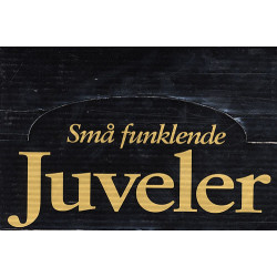 Display med 24 små funklende juveler (8 titler)