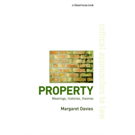 Property: Meanings, Histories, Theories
