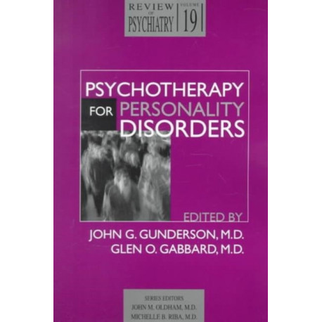 Psychotherapy for Personality Disorders