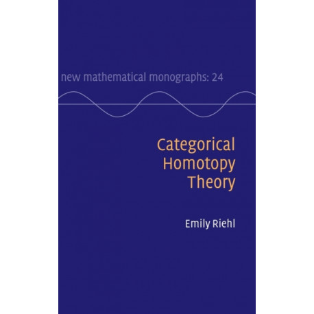 Categorical Homotopy Theory