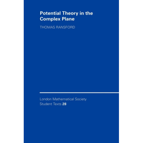 Potential Theory in the Complex Plane