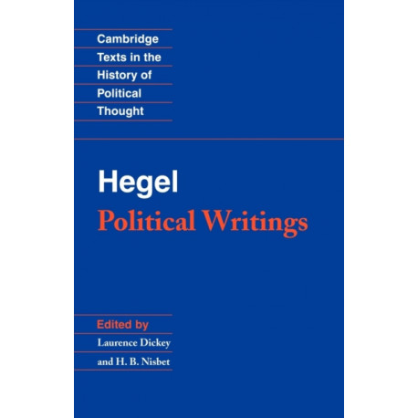 Hegel: Political Writings