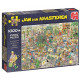 Jan van Haasteren Comic Puzzle - Hockey Championship - 1000 brikker