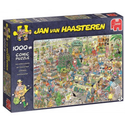 Jan van Haasteren Comic Puzzle - Hockey Championship - 1000 brikker