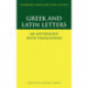 Greek and Latin Letters: An Anthology with Translation