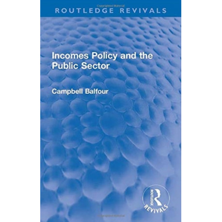 Incomes Policy and the Public Sector