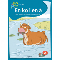 En ko i en å