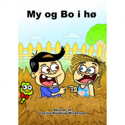 My og Bo i hø