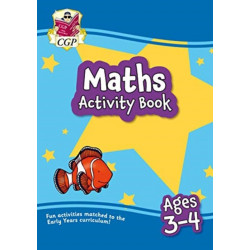 Maths Activity Book for Ages 3-4 (Preschool)