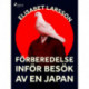 Förberedelse inför besök av en japan