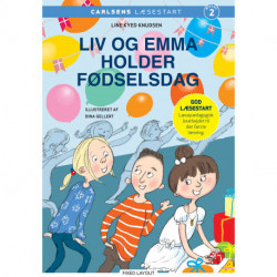 Carlsens Læsestart - Liv og Emma holder fødselsdag