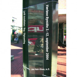 Værløse Bymidte 3. - 12. september 2004: Lyrik-installation / Bog / Digtsamling